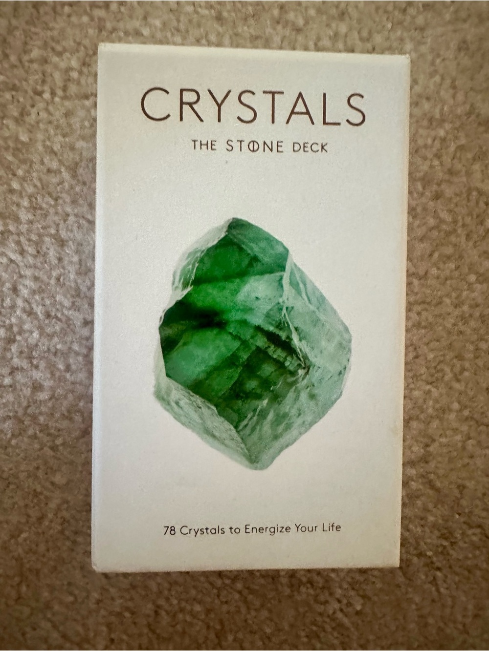 CRYSTALS The Stone Deck - Crystal Oracle Cards